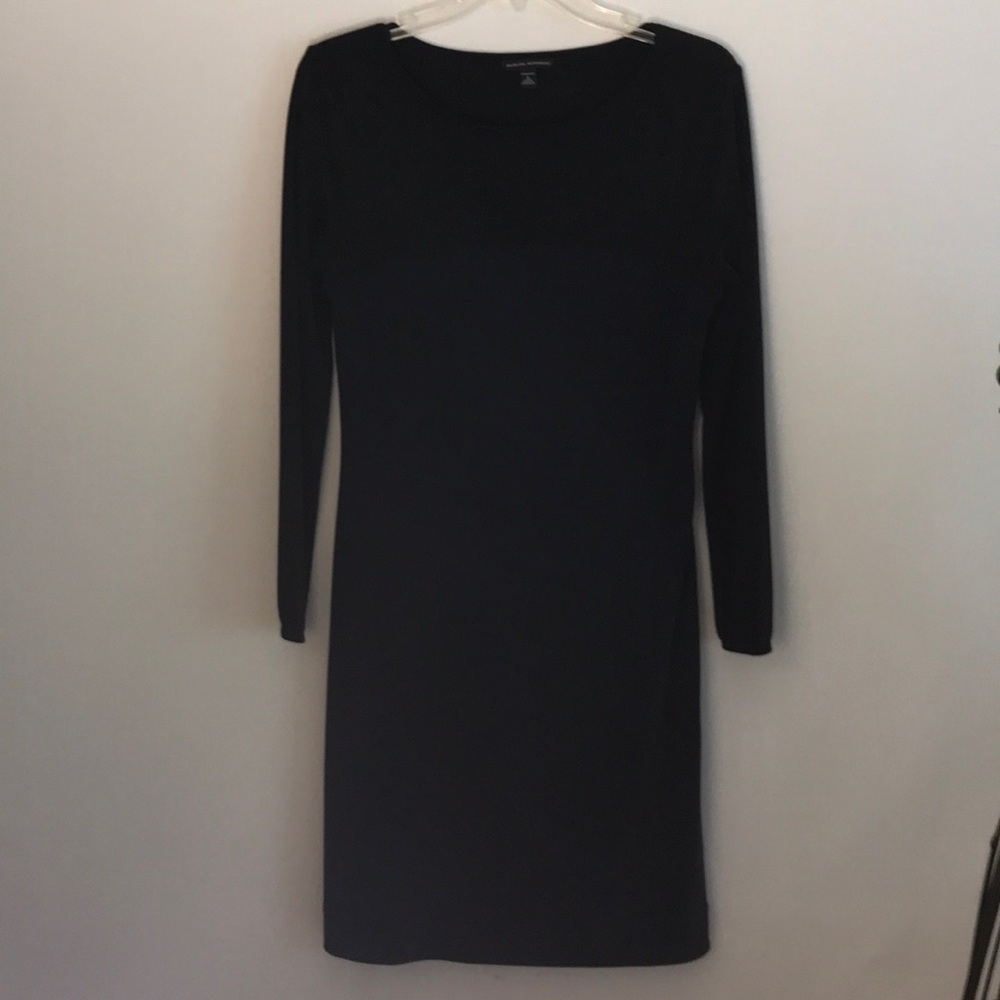 Banana Republic Navy & Black Dress Size 8